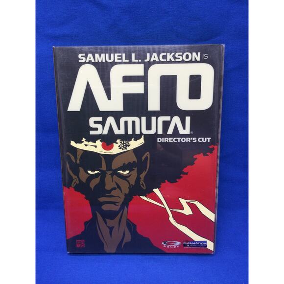 Afro Samurai Directors Cut Samuel L Jackson DVD - Picture 1 of 12